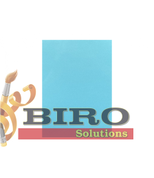 Carton color A4, 250 foi, 180 g/m², albastru